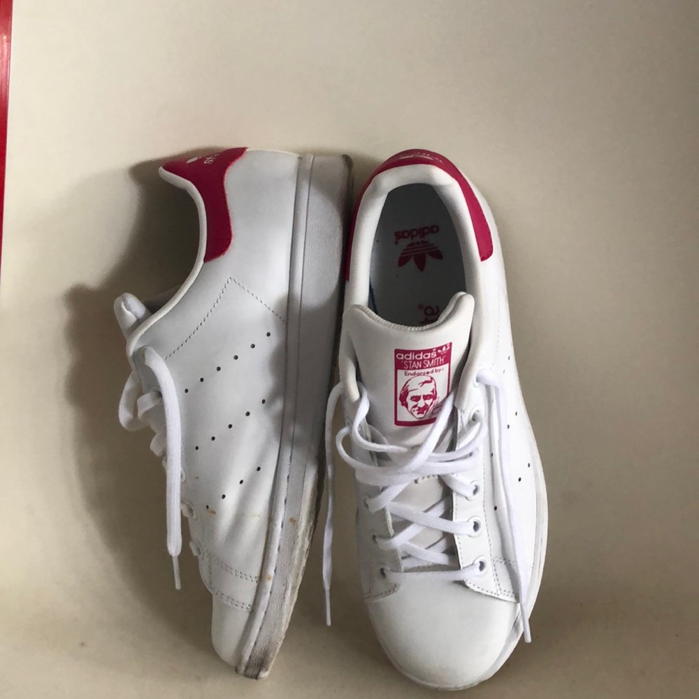 ADIDAS • Stan Smith white and pink